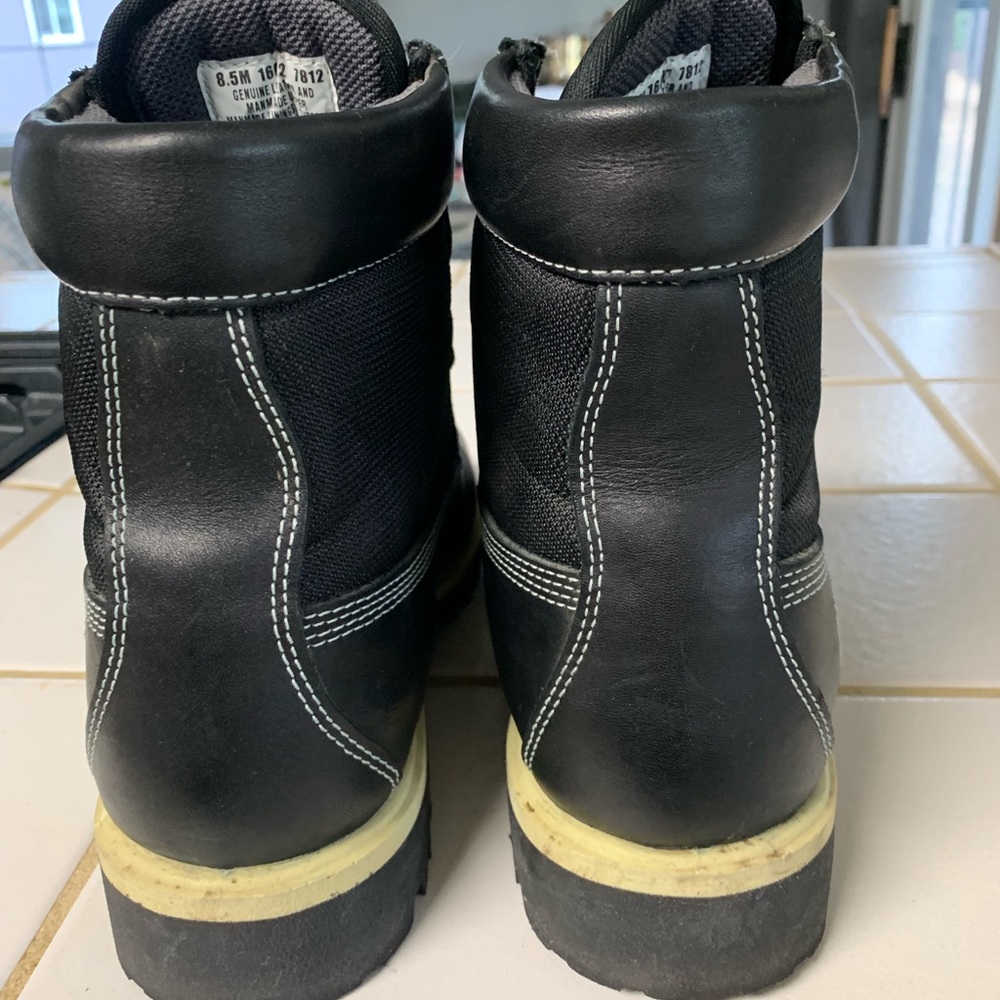 Timberland boots.
